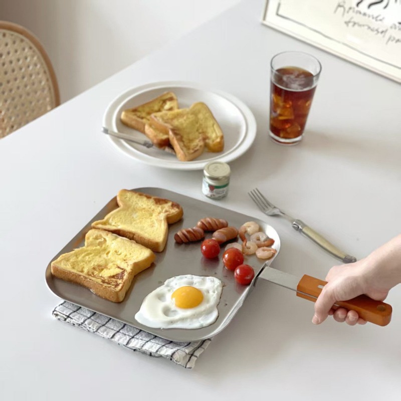 Egg Cooker Rapid - Padella per Colazione 3-in-1 in Acciaio