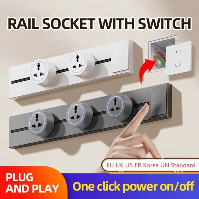 Kitchen Appliances Uk - Presa Elettrica a Muro con Interruttore