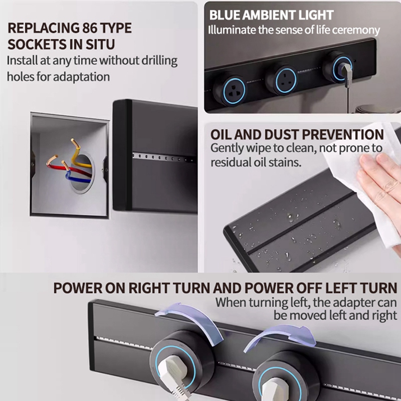 Kitchen Appliances Uk - Presa Power Rail Presa da cucina