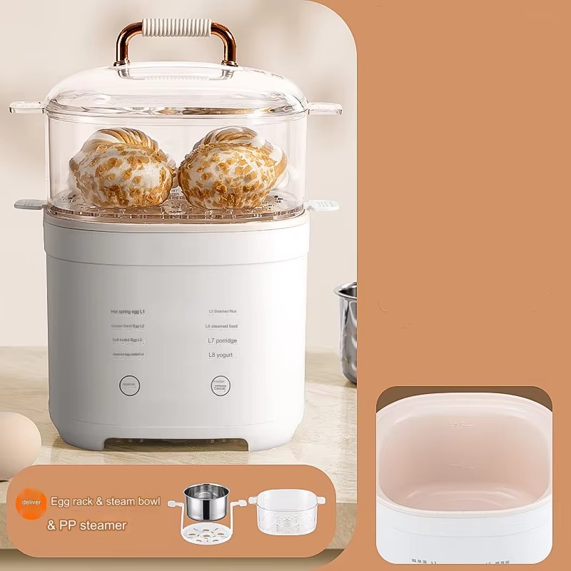 Egg Cooker Rapid - Nuovo Cuociuova Elettrico Multifunzione a Doppio