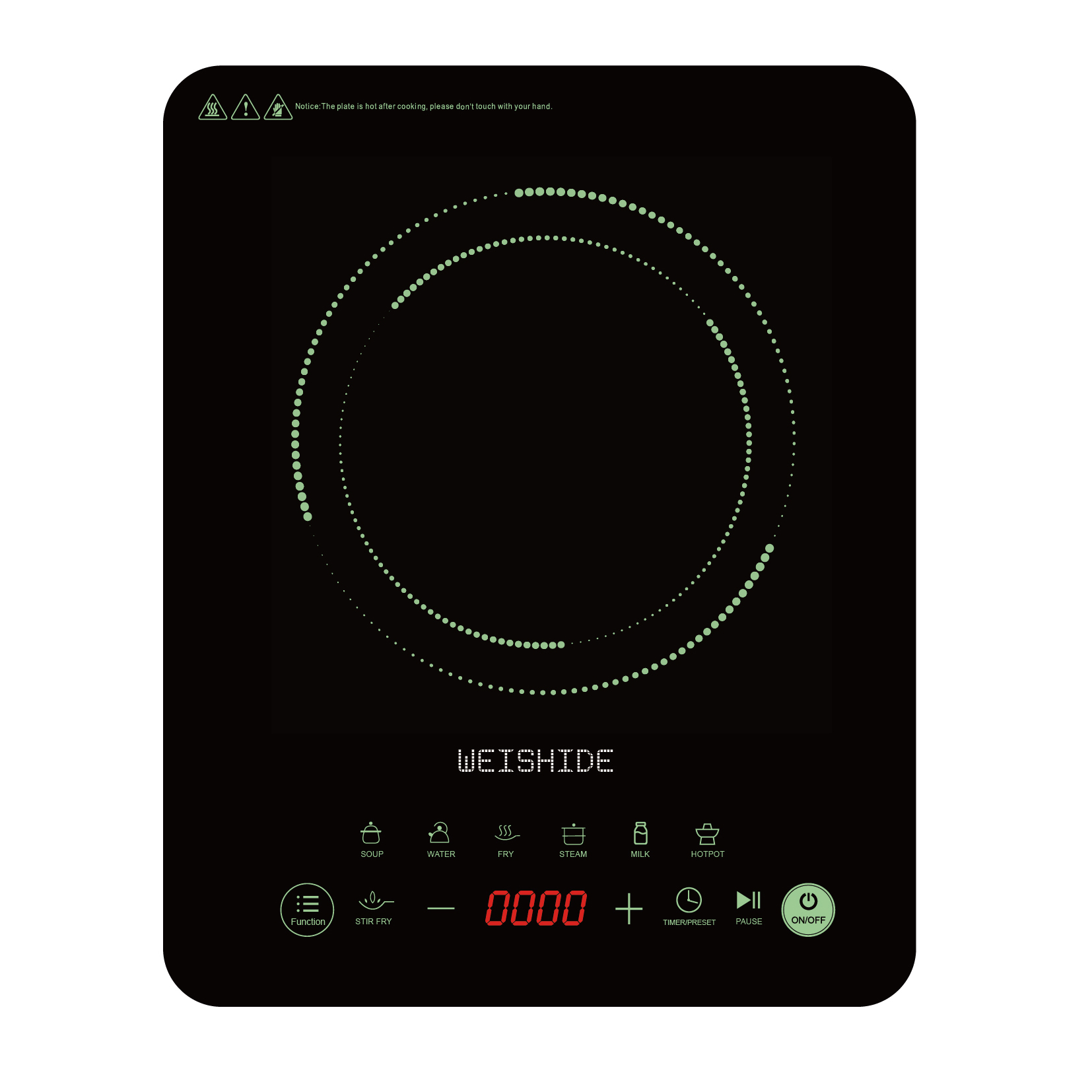 Kitchen Appliances Electric Stove - Fornello a induzione multifunzione in ceramica