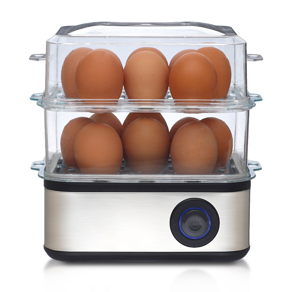 Egg Cooker Rapid - Cuociuova Automatico a Doppio Strato, Cuociuova