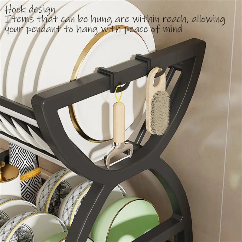 Scolapiatti a 2 livelli da cuc - Kitchen Appliances Storage recensione e prezzo