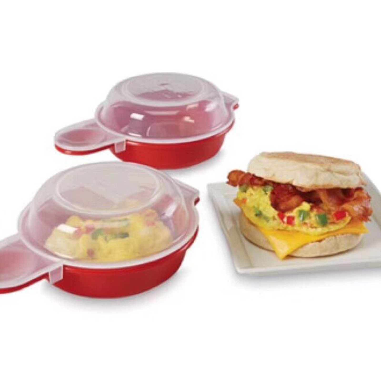 2 pz/set microonde uova di for - Egg Cooker Rapid recensione e prezzo