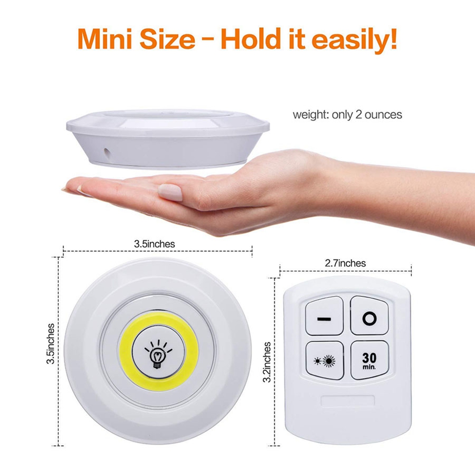 3W Super Bright Cob Sotto l'ar - Kitchen Appliances Cabinet recensione e prezzo