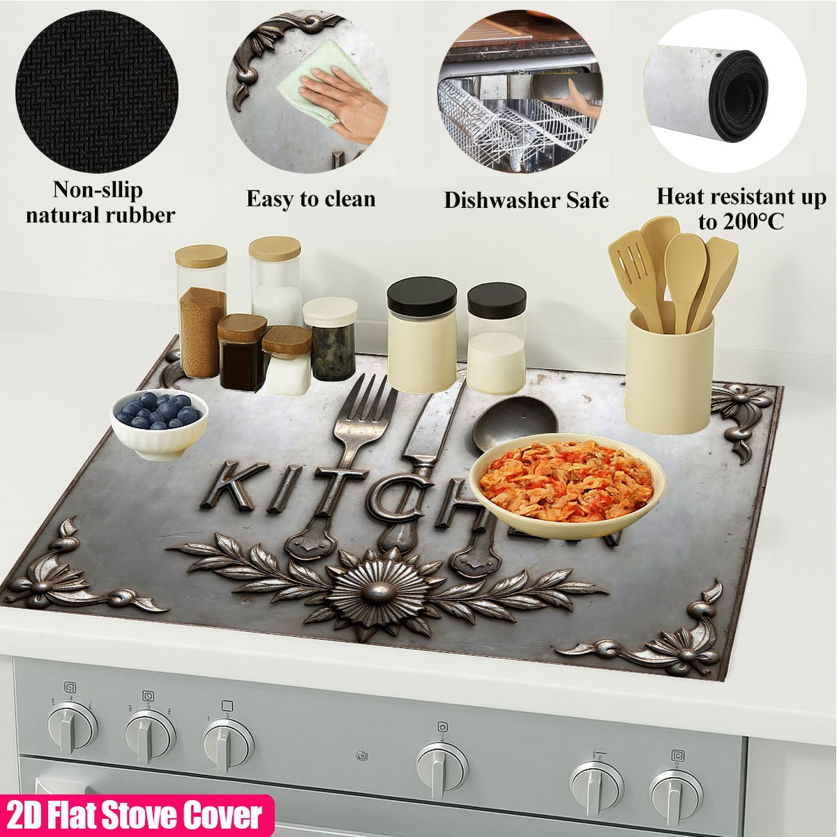 Copertura per Piano Cottura in - Kitchen Appliances Electric Stove recensione e prezzo