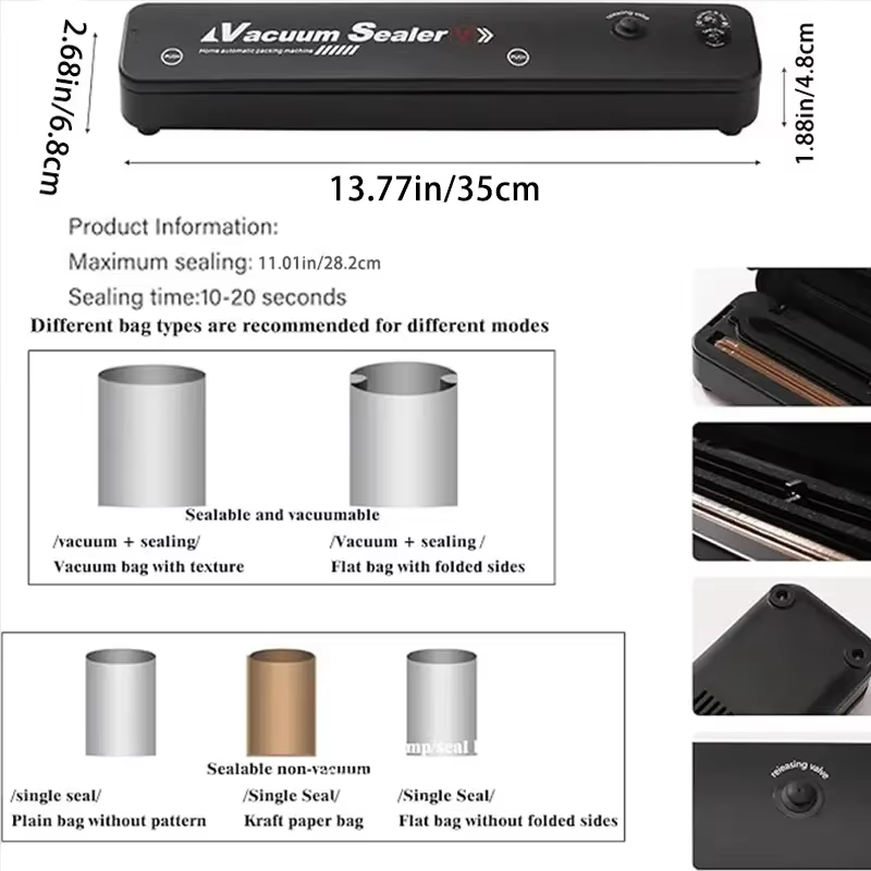Macchina Sottovuoto di Alta Qu - Kitchen Appliances Storage recensione e prezzo