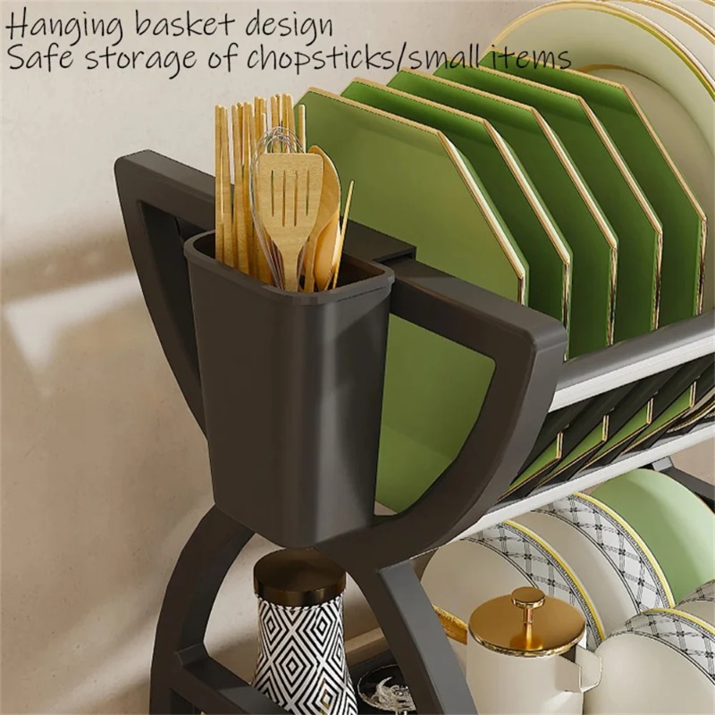 Scolapiatti a 2 Livelli, Organ - Kitchen Appliances Storage recensione e prezzo